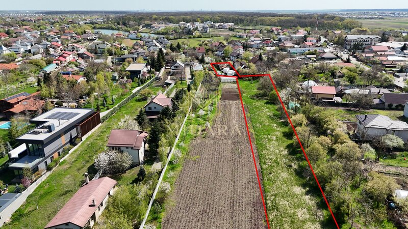 Corbeanca, Ostratu, teren 4.191 mp, deschidere la lac, utilitati,