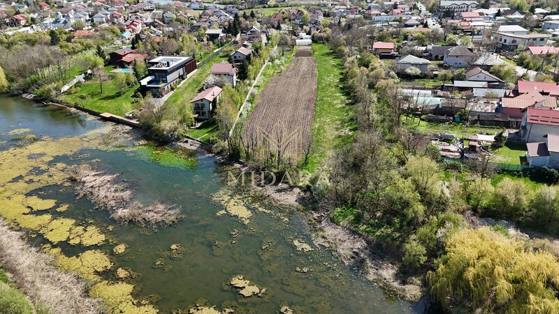 Corbeanca, Ostratu, teren 4.191 mp, deschidere la lac, utilitati,